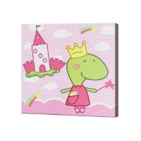 Картина по номерам Замок и принцесса Art Gallery Premium 20x20cm (BX3168)