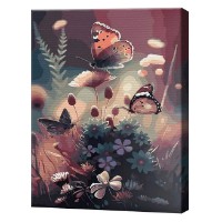 Tablou pe numere Art Gallery Premium Fluturi 40x50cm (GX46772)