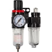 Блок двухступенчатой подготовки воздуха с редуктором и манометром Profmet 815165