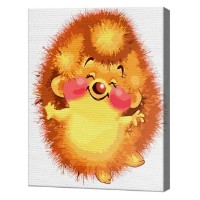 Tablou pe numere Art Gallery Premium Веселый ежик 20x30см (CX3252)