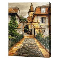 Tablou pe numere Art Gallery Premium Orașul istoric 40x50cm (GX28851)