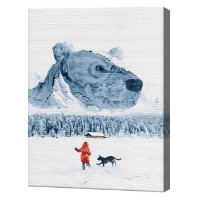 Tablou pe numere Art Gallery Premium Stâncă Ursului 40x50cm (GX43898)