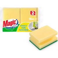 Bureți de curățenie Magic Clean Effect for Kitchen 2pcs