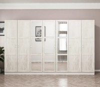 Шкаф Trendy Kale 2466 White 315x190x52cm GTR004813