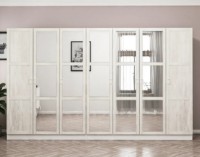 Шкаф Trendy Kale 2467 White 315x190x52cm GTR004814