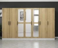 Шкаф Trendy Kale 2720 Walnut/White 315x190x52cm GTR004237