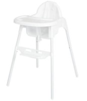 Scaun de masa Babycare Capucine White (PRETY8-CCC-UNQ)