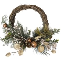 Новогодний венок Casa Masa 45cm (DY56304)