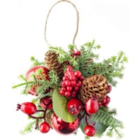 Decorațiuni de conifere Casa Masa Decor 15cm (DY56501)