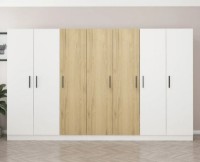 Шкаф Trendy Kale 3114 White/Walnut 315x190x52cm GTR004267