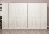 Шкаф Trendy Kale 3835 White 315x210x52cm GTR004817