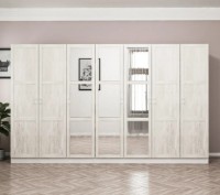 Шкаф Trendy Kale 3850 White 315x210x52cm GTR004827