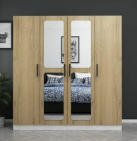 Шкаф Trendy Kale 3868 White/Walnut 180x210x52cm GTR004318