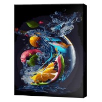 Картина по номерам Art Gallery Premium Фруктовый взрыв 40x50cm (GX46770)