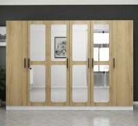 Шкаф Trendy Kale 3872 White/Walnut 270x210x52cm GTR004322