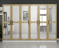 Шкаф Trendy Kale 3873 White/Walnut 270x210x52cm GTR004323