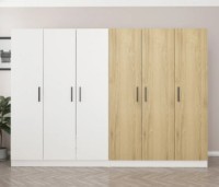 Шкаф Trendy Kale 3957 White/Walnut 270x210x52cm GTR004349