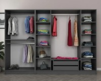 Шкаф Trendy Kale 4939 Anthracit 270x190x52cm GTR004397