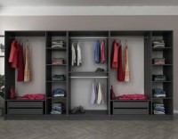 Dulap Trendy Kale 4944 Anthracit 360x190x52cm GTR004402