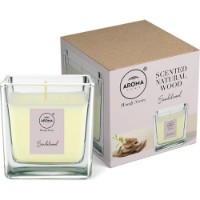 Свеча Aroma Home Woody Series Candle Sandal Wood 155g