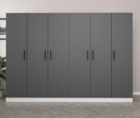 Dulap Trendy Kale 5054 White/Anthracit 270x210x52cm GTR004465