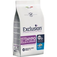 Hrană uscată pentru câini Exclusion Diet Hypoallergenic Fish&Potato Medium/Large Breed 12kg 