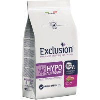 Hrană uscată pentru câini Exclusion Diet Hypoallergenic Pork&Pea Small Breed 7kg 