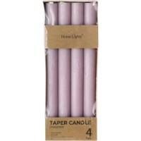 Lumânare Home Lights Living Green 24.5cm (131H22245S-4-PI) 4pcs