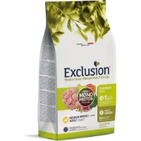 Сухой корм для собак Exclusion Monoprotein Chicken Medium Breed Adult 3kg