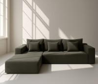 Canapea de colț fara carcasa Synonym Sofa Camely Grey S030