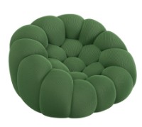 Fotoliu fara rama Synonym Puffa Green S021