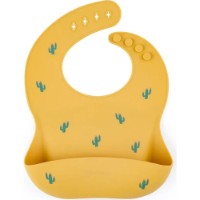 Слюнявчик Petite&Mars Take&Match Ochre Cacti (706719)