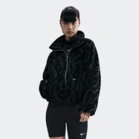 Женская толстовка Nike W Nsw Street Sherpa Black/Sail, s.L