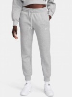 Pantaloni spotivi de dame Nike W Nsw Phnx Flc Mr Std Dark Grey Heather/Sail, s.L