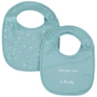 Слюнявчиик Premaman Stars 2pcs (PREZ4Q-BLM-UNQ)