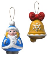 Роспись ёлочных игрушек Lori (Ир-014)