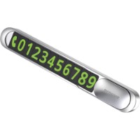 Card cu un număr de telefon Proove Number Plate Metal Lock Silver