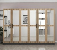 Dulap Trendy Kale 5120 Anthracit/Dore 270x210x52cm GTR004505