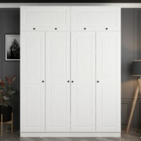 Dulap Trendy Kale 5136 White 180x235x52cm GTR004511