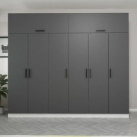 Dulap Trendy Kale 5148 White/Anthracit 270x235x52cm GTR004519