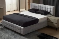 Кровать Ambianta Rio 1.8 m Light Gray