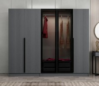 Dulap Trendy Kale Plus 7803 Anthracit/Black 225x210x52cm GTR004893