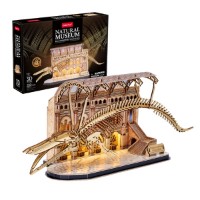 Puzzle 3D-constructor ChiToys Natural Museum Balaenoptera Musculus 222pcs (6944588205454)