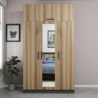 Шкаф Trendy Minar 235 Anthracit/Dore 135x235x52cm GTR004985