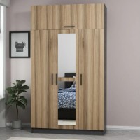 Шкаф Trendy Minar 255 Anthracit/Dore 135x255x52cm GTR004987