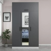 Шкаф Trendy Minar 255 White/Anthracit 135x255x52cm GTR004986