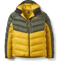 Мужская куртка Rab Glaceon Pro S Army/Dark Pollen