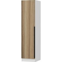 Шкаф Trendy Minar Kale 8722 White/Dore 45x210x52cm GTR005079