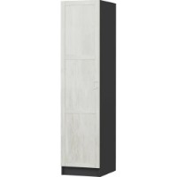 Шкаф Trendy Minar Kale 8736 Anthracit/White 45x210x52cm GTR005093