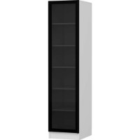 Шкаф Trendy Minar Kale 8747 White/Black 45x210x52cm GTR005104